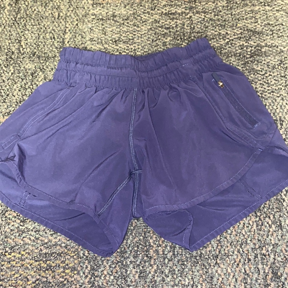 Navy Lululemon Shorts Size 4